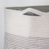 Woven Cotton Basket with Handles